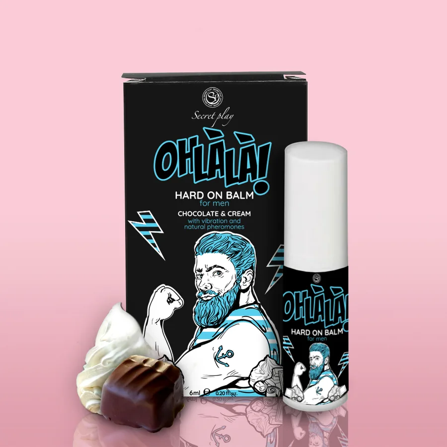 Мужской возбуждающий гель Secret play HARD ON BALM OH-LA-LA,6ml