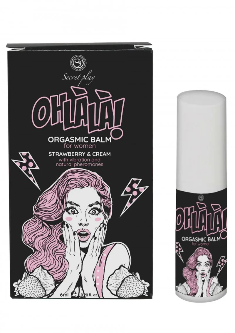 Рідкий вібратор Secret play ORGASMIC BALM OH-LA-LA, 6ml