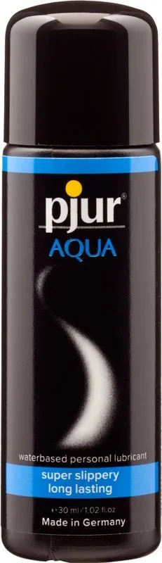 Лубрикант на водній основі pjur Aqua 30 мл, ефект оксамитової шкіри