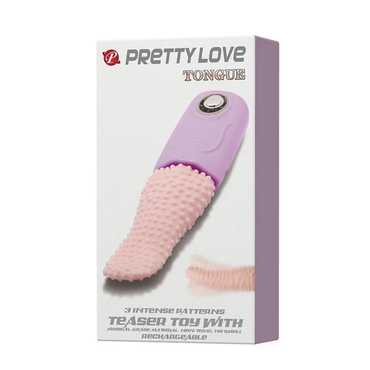 Кліторальний вібратор Pretty Love TONGUE BI-014111-2C