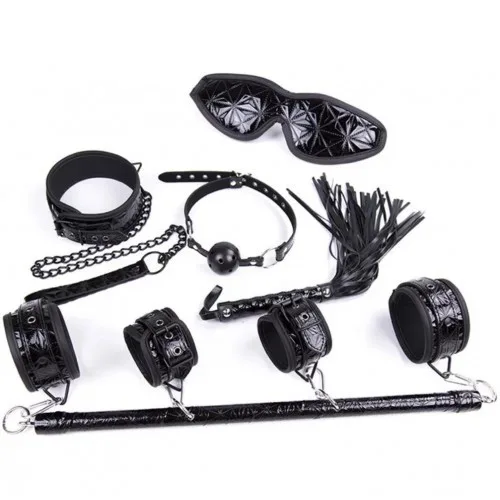 BDSM-набір Diamond Pattern SM Bondage Set ТС 5014 чорний