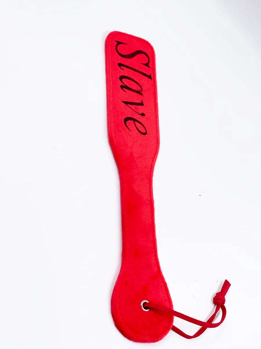 Шльопанка текстиль Slave червона SP-010