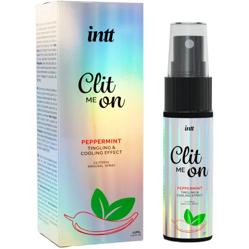 Збуджувальний спрей для клітора Intt Clit Me On Peppermint Cooling Effect 12 мл, охолоджувальний ефект