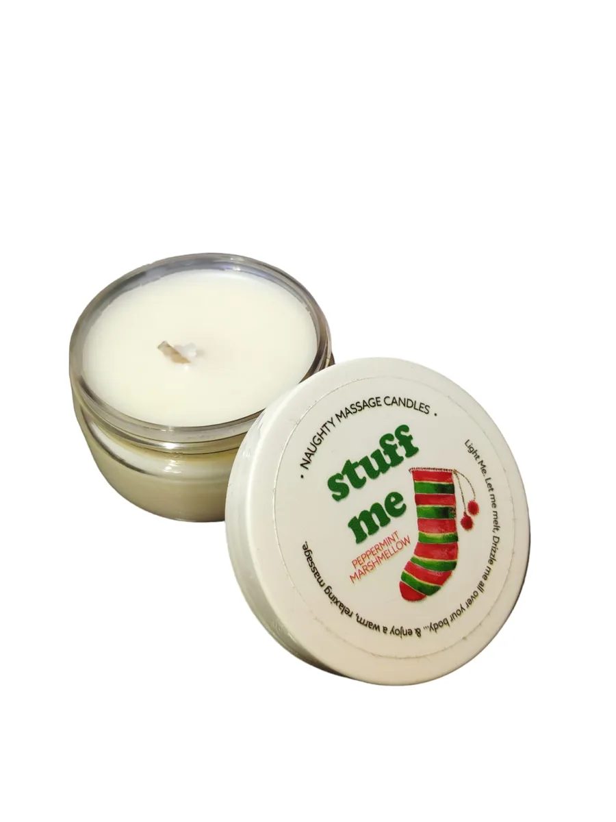 Масажні свічки Naughty Notes PEPPERMINT MARSHMELLOW  ,50г