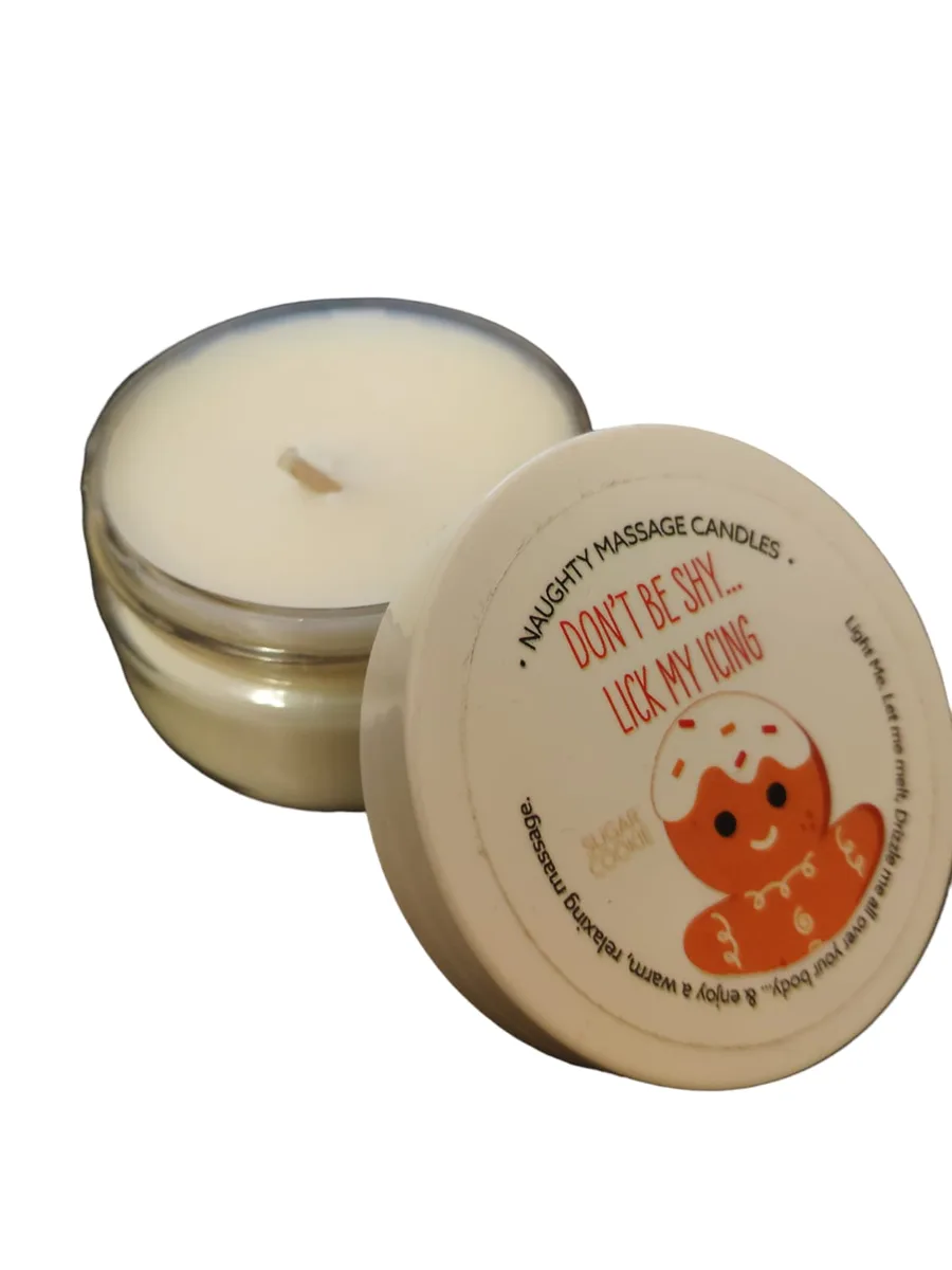 Масажна свічка Naughty Notes  SUGAR COOKIE,50г