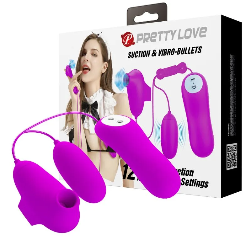 Pretty Love - Suction& Vibro - Bullets BI-014925