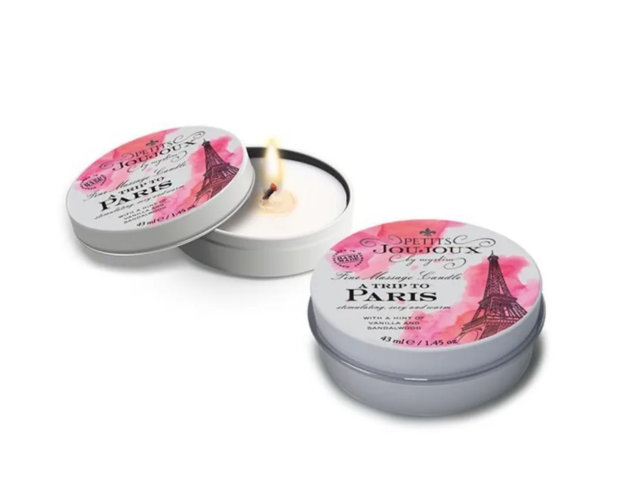 Масажна свічка Petits Joujoux — Paris — Vanilla & Sandalwood (43 мл)