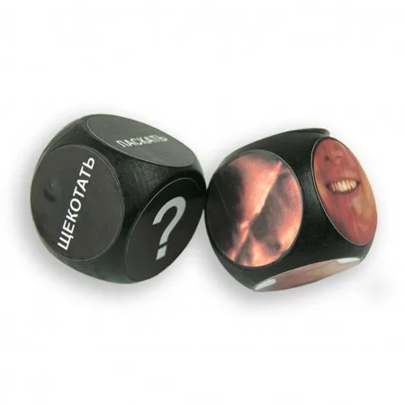 Кубики для дорослих «Чоловіче блаженство» (чорні)