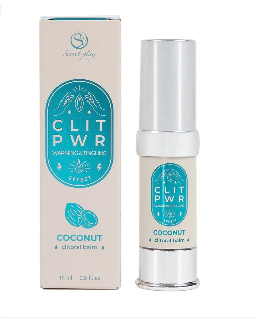 Збуджуючий Кліторальний гель Secret Play-Clit Pwr Clitoral Balm Coconut