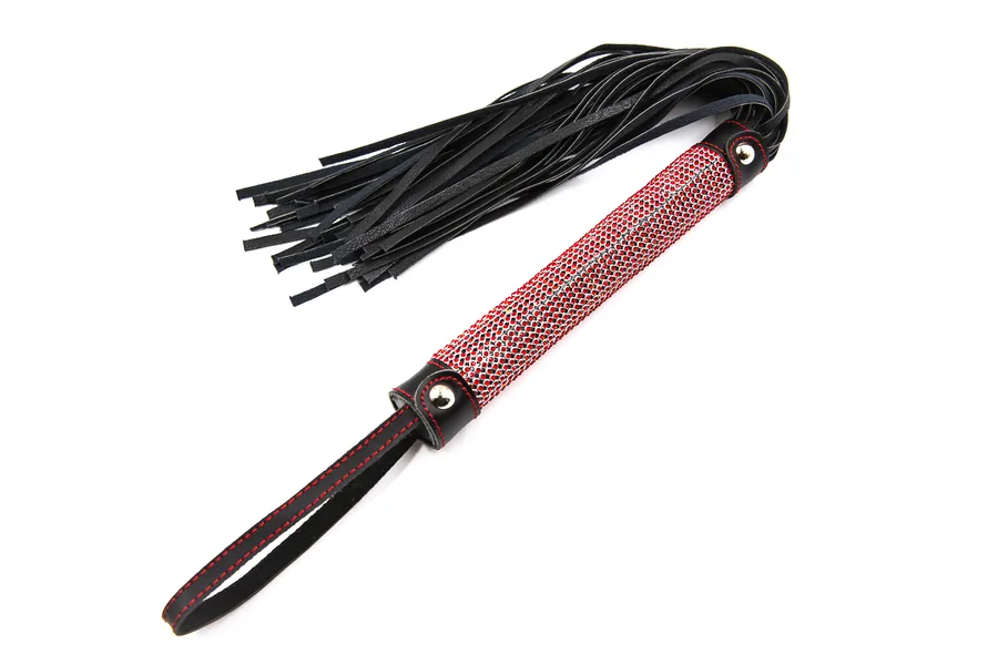 Батіг PB-013 (червоні стрази)