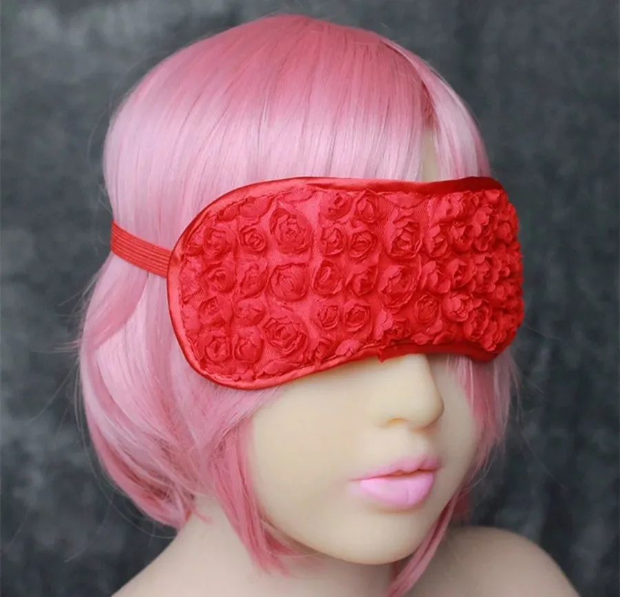 Маска на глаза YZ-032 (красный)