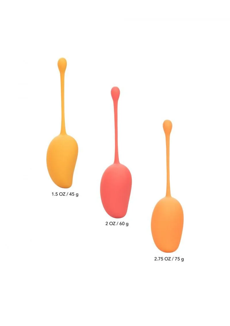 Вагинальные шарики Calexotics KEGEL TRAINING SET MANGO