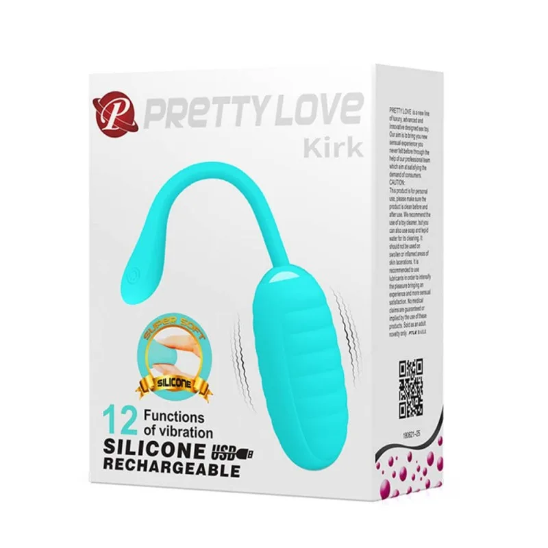 Виброяйцо серии Pretty Love Kirk BI-014654 (мятный)
