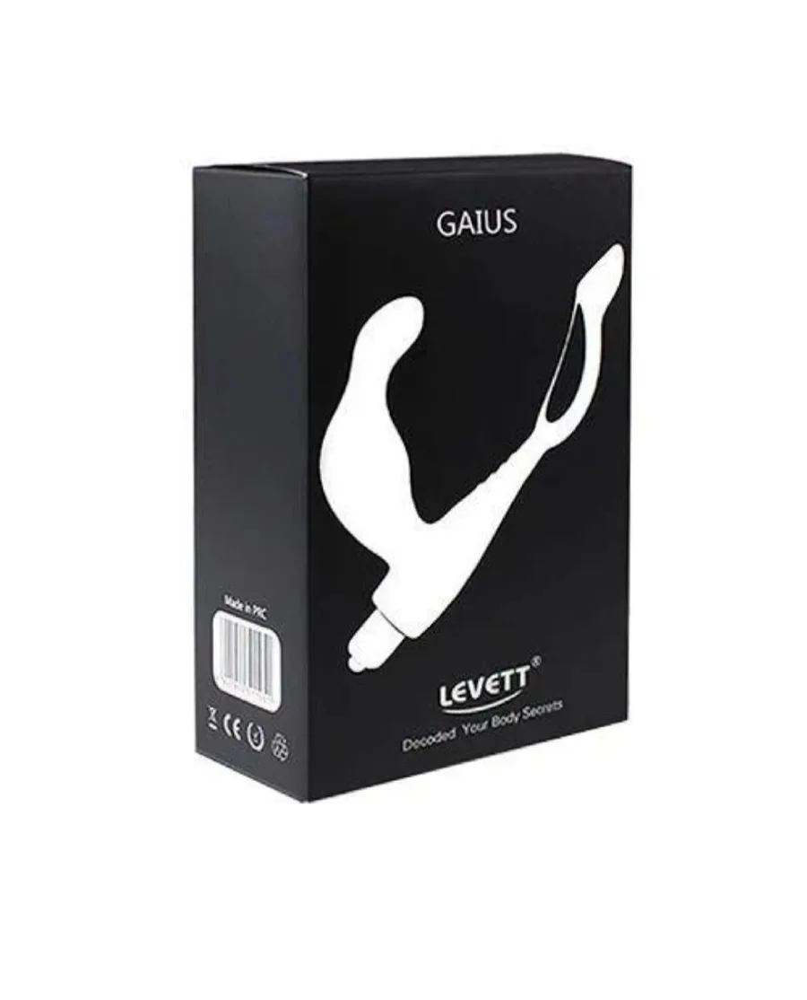 Ерекційне кільце з анальним вібро Levett-Gaius