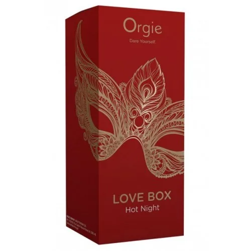 Набір ORGIE Hot Night червона коробка