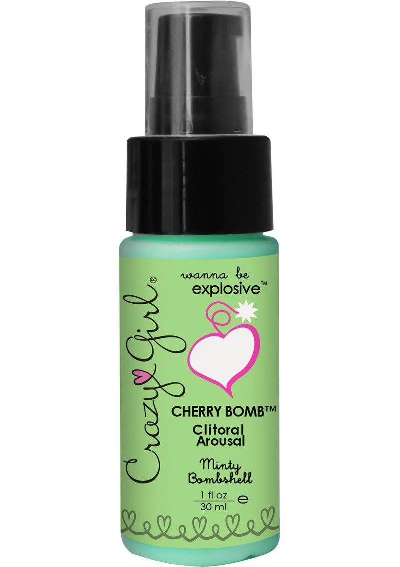 Клиторальный стимулятор Crazy Girl Wanna Be Explosive Cherry Bomb Clitoral Arousal Creme 30 ml
