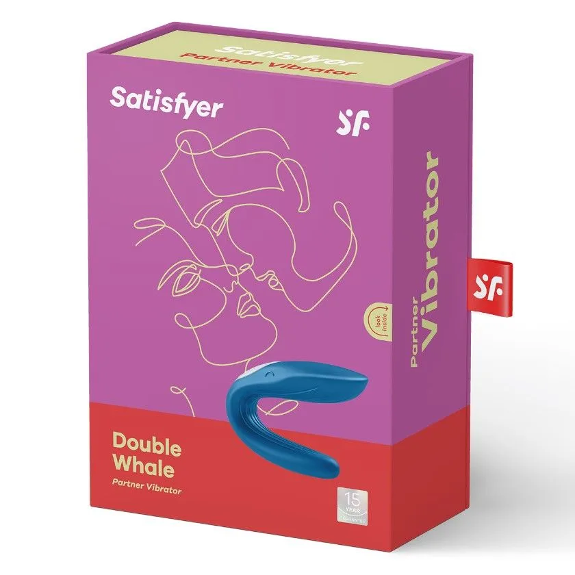 Парний вібратор Satisfyer PARTNER whale