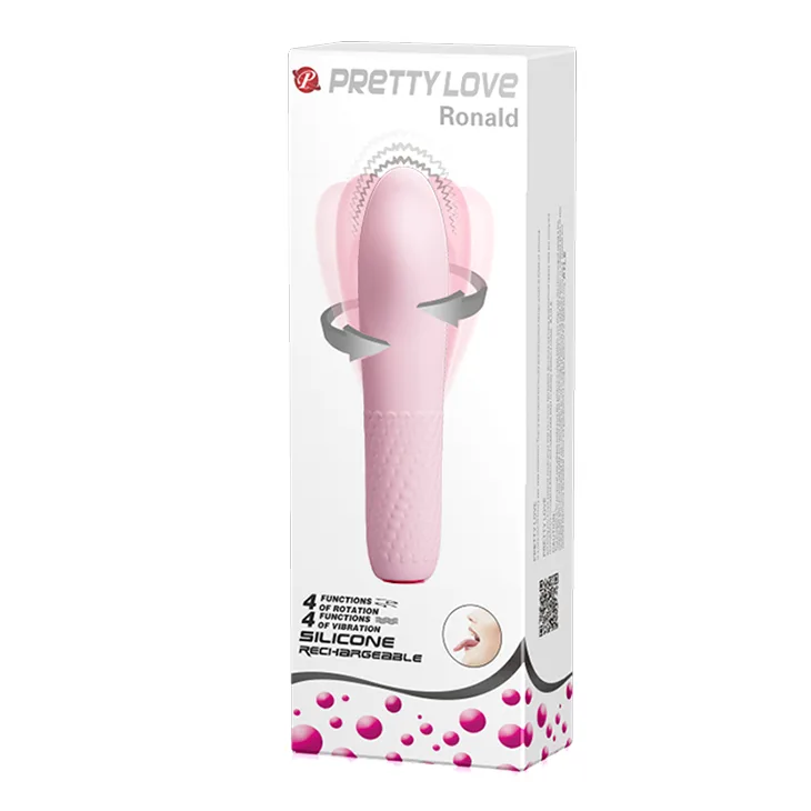 Bібратор Pretty Love Burke BI-014584x-1 світло-рожевий