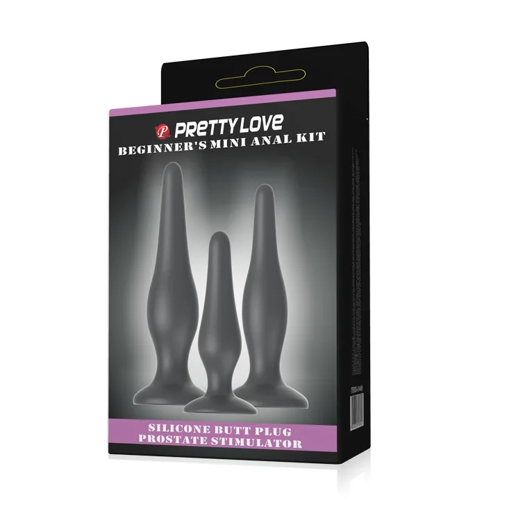 Набір анальних пробок Pretty Love Mini Anal Kit BI-014456H