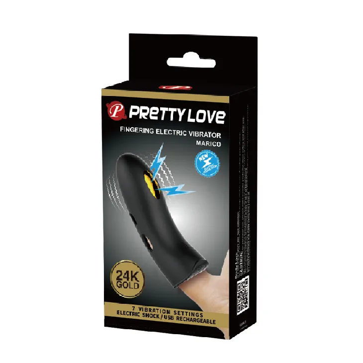 Кліторальний стимулятор на палець Pretty Love - MARICO Fingering Electric Vibrator, BI-014755