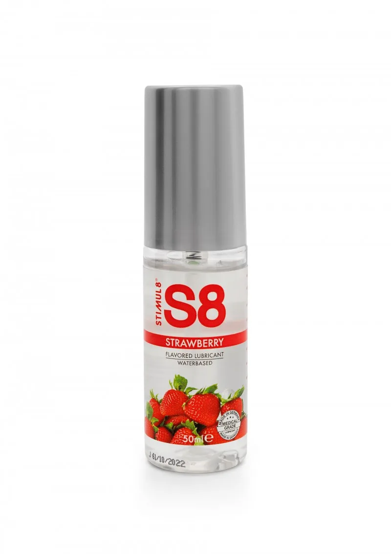 Лубрикант на водній основі S8 Flavored Lube 50ml, полуниця