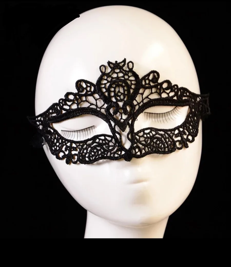 Маска на глаза кружевная YZ- 040