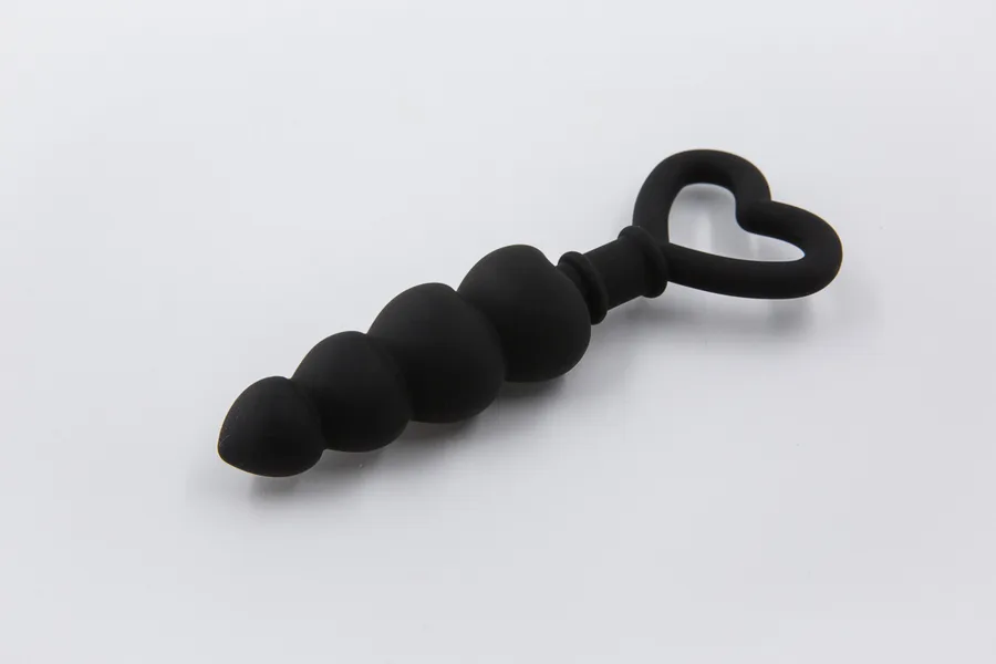 Анальные бусы без вибраций